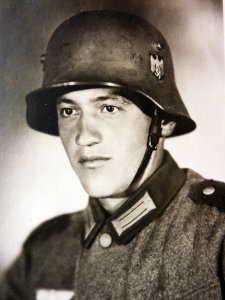 A German World War 2 soldier.